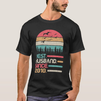 T-shirt Mariage Marié Anniversaire 12 ans meilleur mari