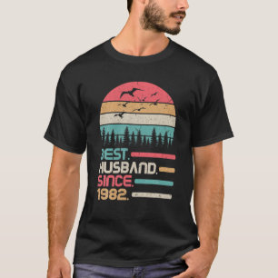T-shirt Mariage marié Anniversaire 40 ans meilleur mari