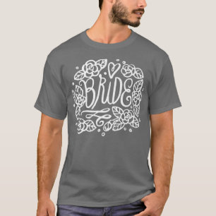 T-shirt Mariage - Mariée - Fleurs