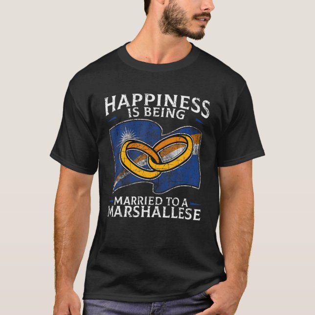 T-shirt Mariage marshalais Îles Marshall Mariage Marr (Devant)