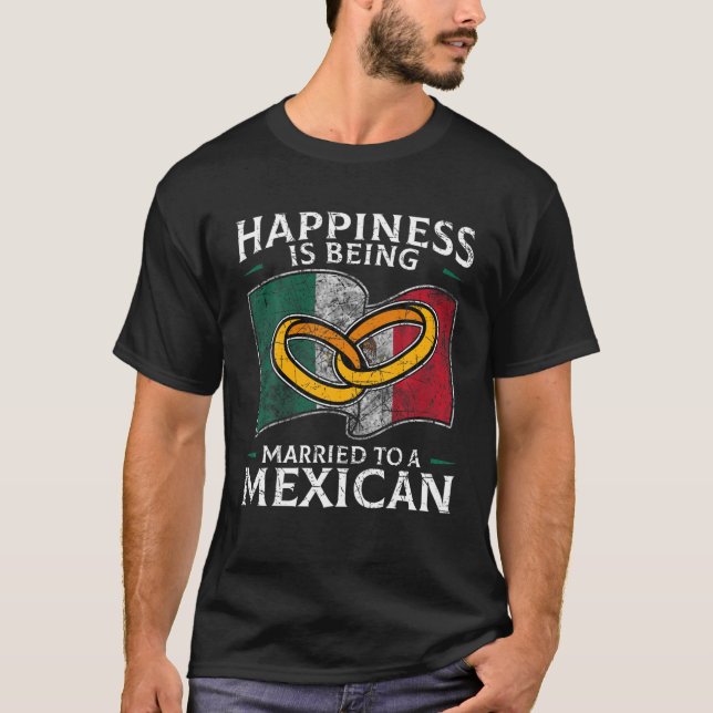 T-shirt Mariage mexicain Mexique Mariage marié Patrimoine  (Devant)