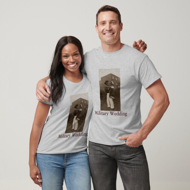 T-shirt Mariage militaire (Unisexe)