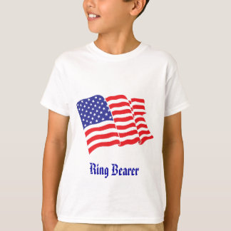 T-shirt Mariage patriotique du porteur de l'anneau