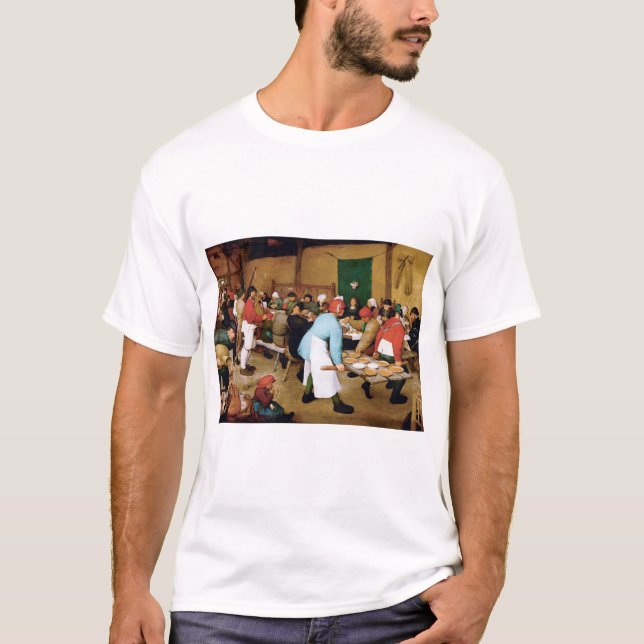 T-shirt Mariage paysan, Pieter Bruegel (Devant)