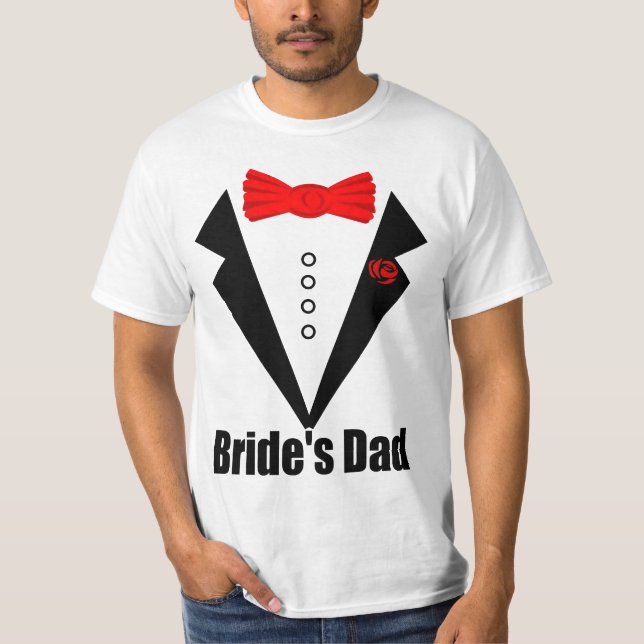 T-shirt mariage, père de la mariée (Devant)