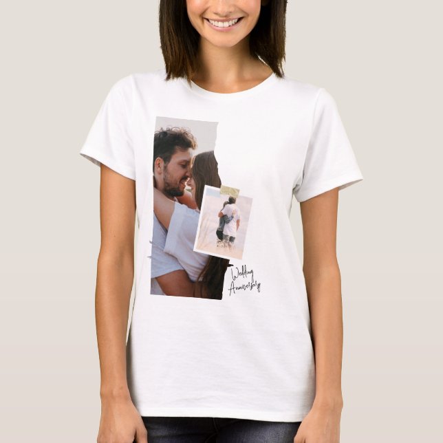 T-shirt Mariage pour l'anniversaire du livre noir  (Devant)