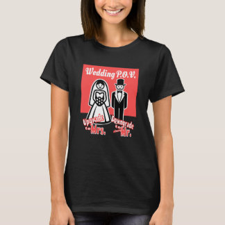 T-shirt Mariage POV - Mme vs M. - personnalisable