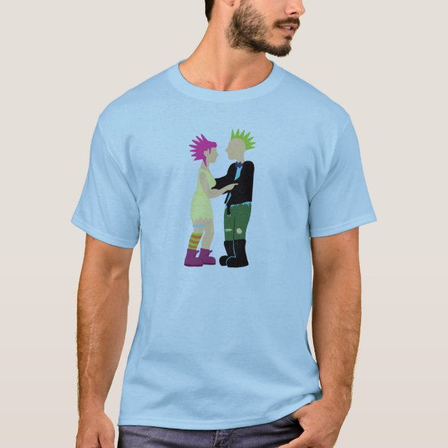T-shirt Mariage Punk (Devant)