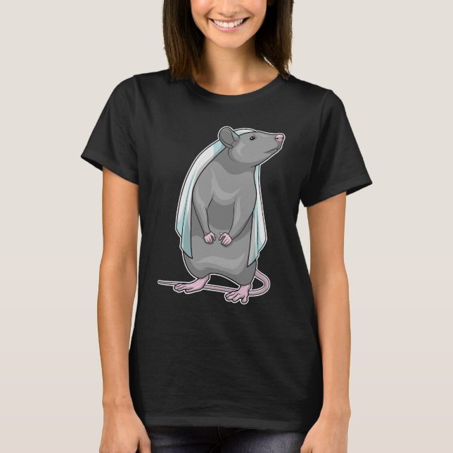 T-shirt Mariage Rat Bride (Devant)