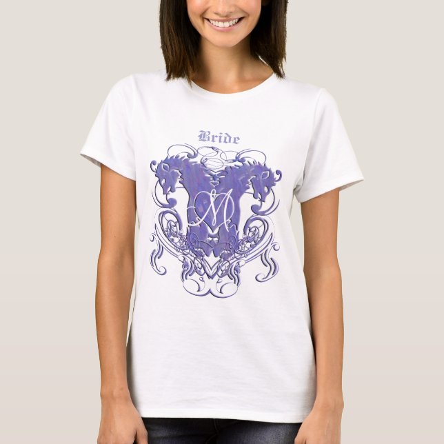 T-shirt Mariage Renaissance Lion Rampant (Devant)