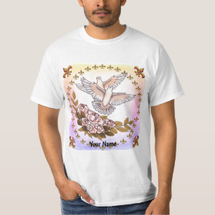 T-shirt mariage Rose Doves