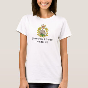 T-shirt Mariage royal