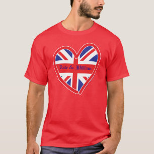 T-shirt Mariage royal/Kate & William