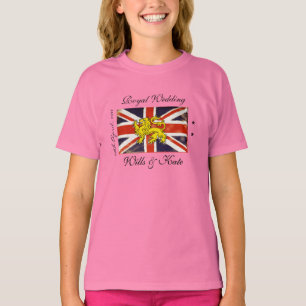 T-shirt Mariage royal Wills & Kate Kids