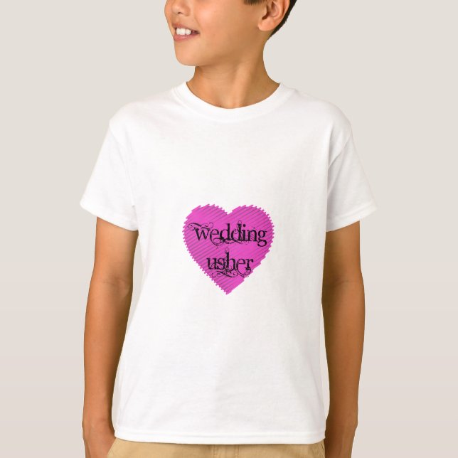 T-shirt Mariage Usher (Devant)