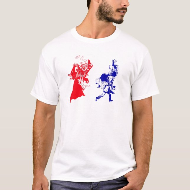 T-shirt mariage victorien drôle (Devant)