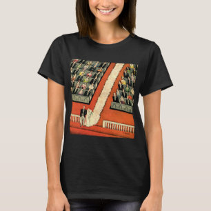 T-shirt Mariage Vintage, Jeune Marié et Jeune Mariée Art D