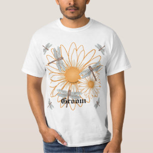 T-shirt mariage White Daisy marié
