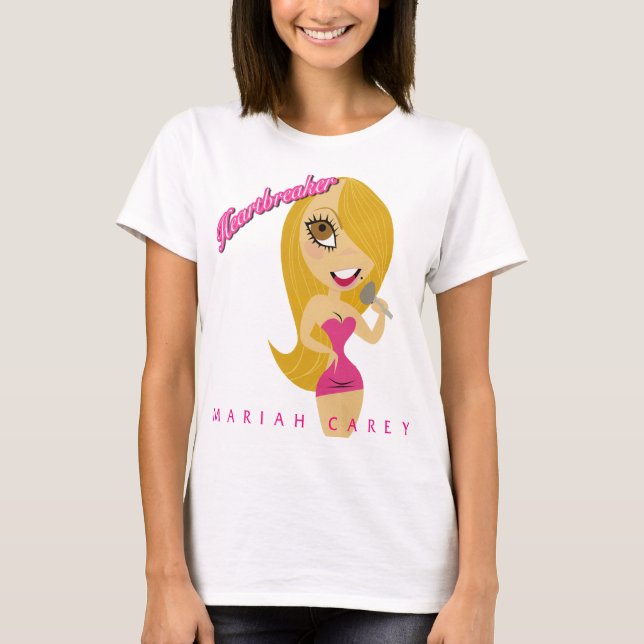 T-shirt mariah carey (Devant)
