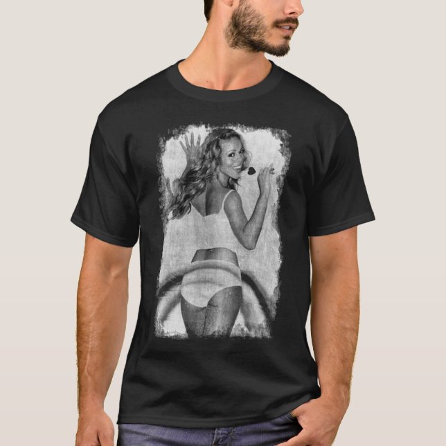 T-shirt Mariah Carey drôle (Devant)
