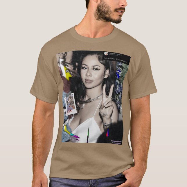T-shirt Mariah la affiche de collage de scientifique cadea (Devant)
