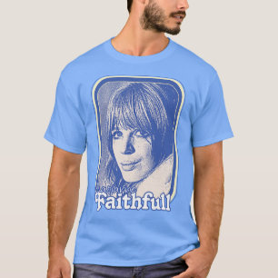 T-shirt Marianne Faithfull Retro 60s Design esthétique