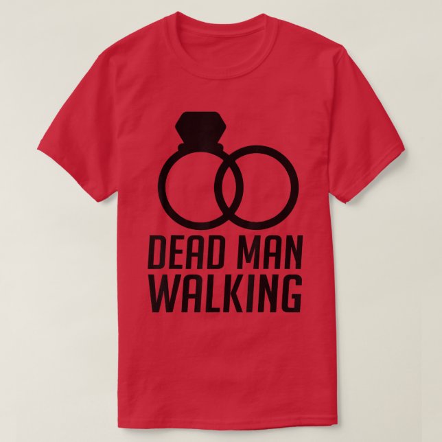T-shirt Marié à la marche Le marié  (Design devant)