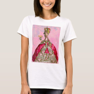 T-shirt Marie Antoinette Les Laisse Manger Du Gâteau