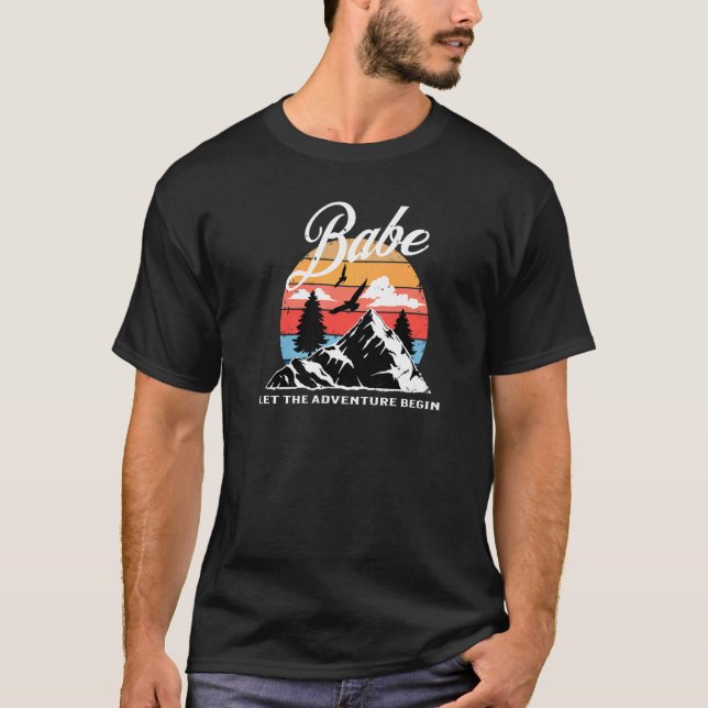 T-shirt Marie-Célibataire Épouse Rustique Mariage Extérieu (Devant)