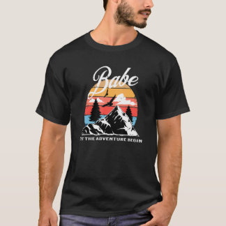 T-shirt Marie-Célibataire Rustique Mariage Extérieur Par