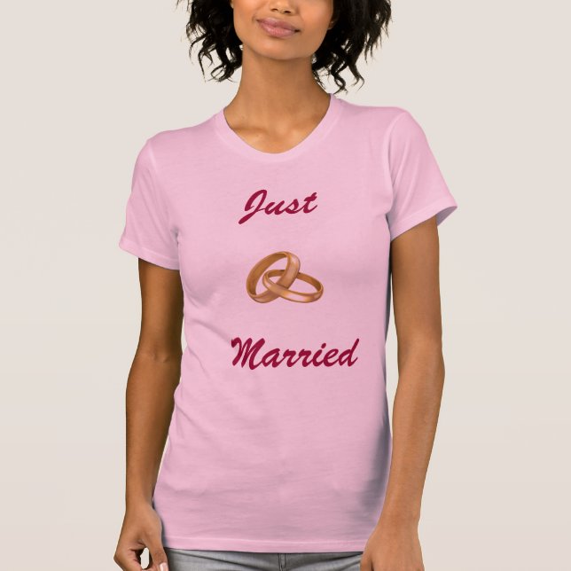 T-shirt Marié - Cercles Mariages (Devant)
