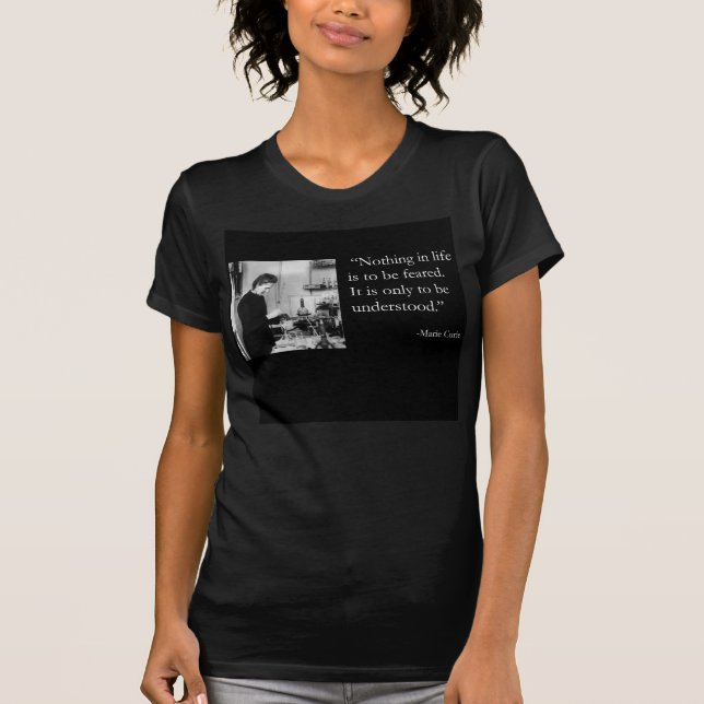 T-shirt Marie Curie (Devant)