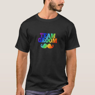 T-shirt Marié ÉQUIPE MARIÉ Hommes Enterrement de Vie de C