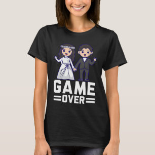 T-shirt Marié Fait Au Revoir à la Mariée et au Mari Humour