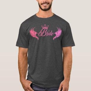 T-shirt Marie Fille D'Honneur De Mariage Enterrement De Vi
