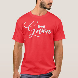 T-shirt Marié Homme Mignon Engagement Mariés Nouvellement