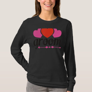 T-shirt Marié Homme Mignon Mariage Mariés Nouveaux Mariés
