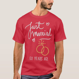 T-shirt Marié Il Y A 50 Ans