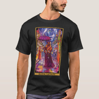 T-shirt Marie Laveau Justice Tarot Card Apparel