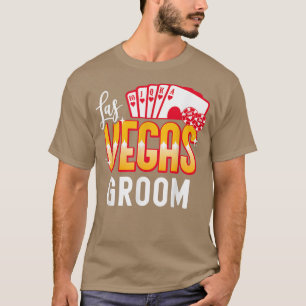 T-shirt Marié Mariée de Las Vegas Mariage Tenue Homme