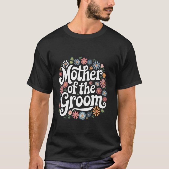T-shirt Marié Mère du marié (Devant)