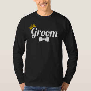 T-shirt Marié Mignon Engagement Mariés Nouveaux Mariés Ent