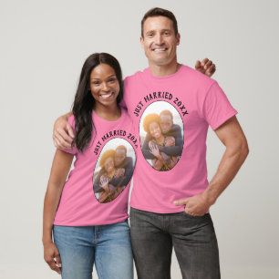 T-shirt Marié Nouvelles Mouris Son Et Son Unisex Rose