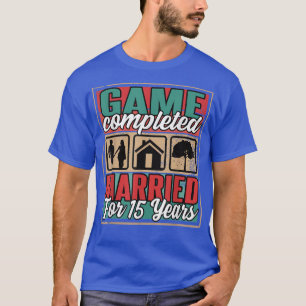 T-shirt Marié pendant 15 ans I 15e Mariage