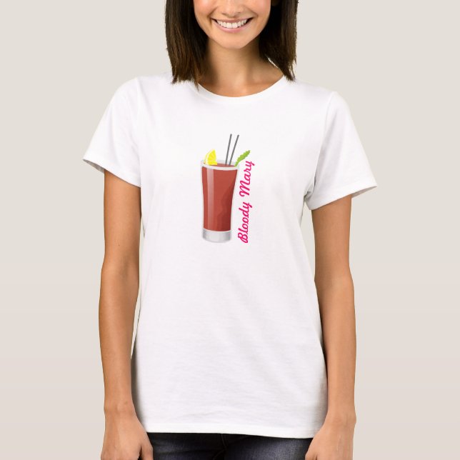 T-shirt Marie sanglante (Devant)