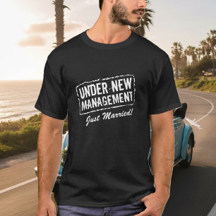 T-shirt marié Sous la nouvelle direction