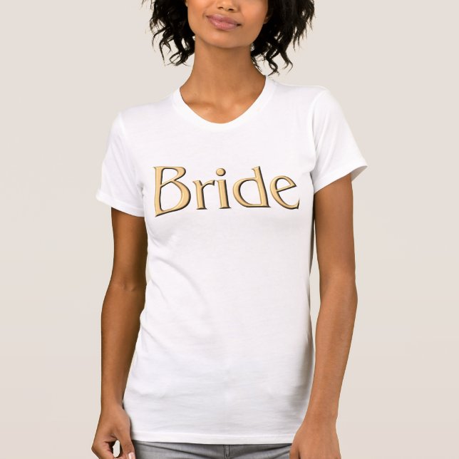 T-shirt mariée (Devant)