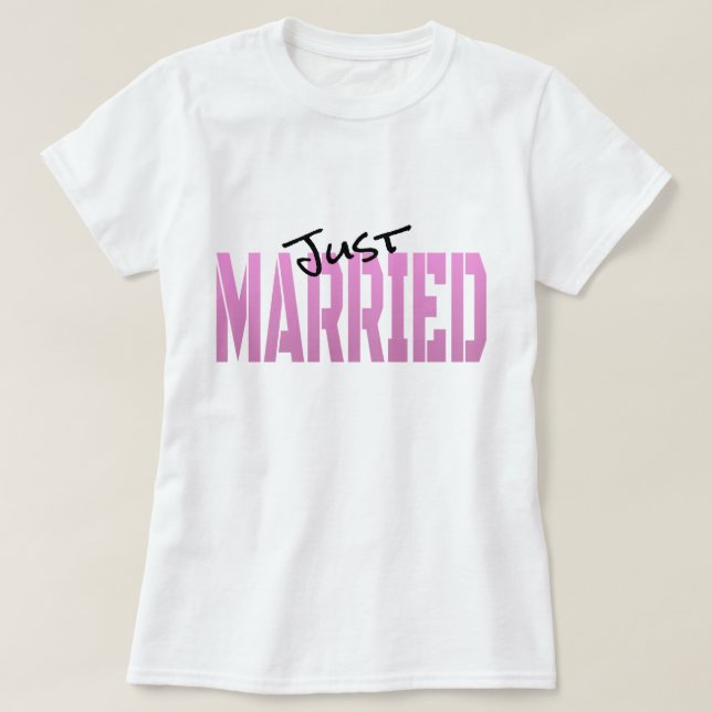T-shirt Mariée (Design devant)