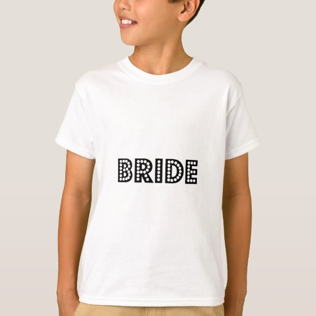 T-shirt Mariée (Devant)