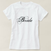 T-shirt mariée